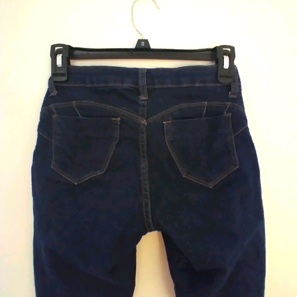 Blue Asphalt booty skinny jeans sz 1 25